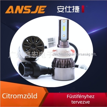 H11 LED ködfényszóró autóhoz, 12V, 38W, 3000 lm, IP68