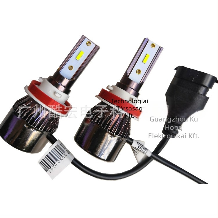 H11 LED ködfényszóró autóhoz, 12V, 38W, 3000 lm, IP68