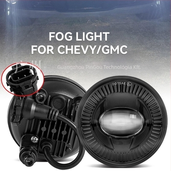 Chevrolet LED ködlámpa – alumíniumötvözet, 12V, 12A, élettartam 30 000 óra