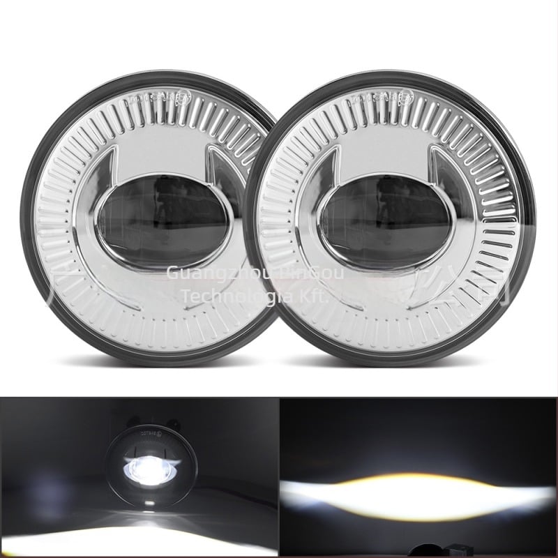 Chevrolet LED ködlámpa – alumíniumötvözet, 12V, 12A, élettartam 30 000 óra