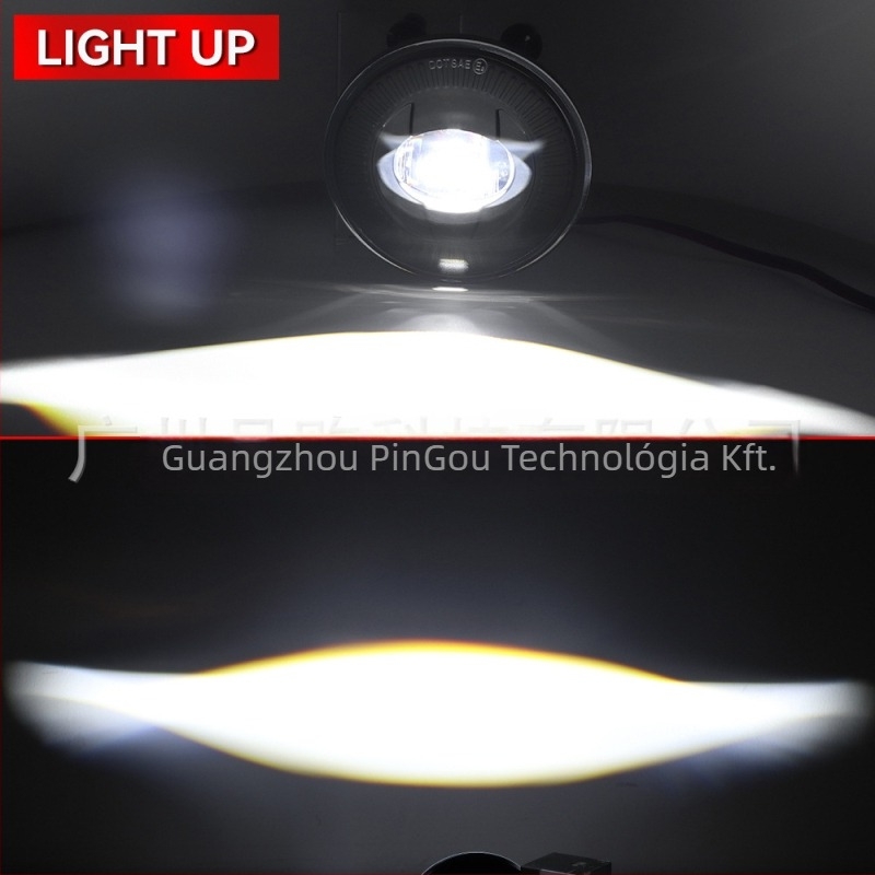 Chevrolet LED ködlámpa – alumíniumötvözet, 12V, 12A, élettartam 30 000 óra
