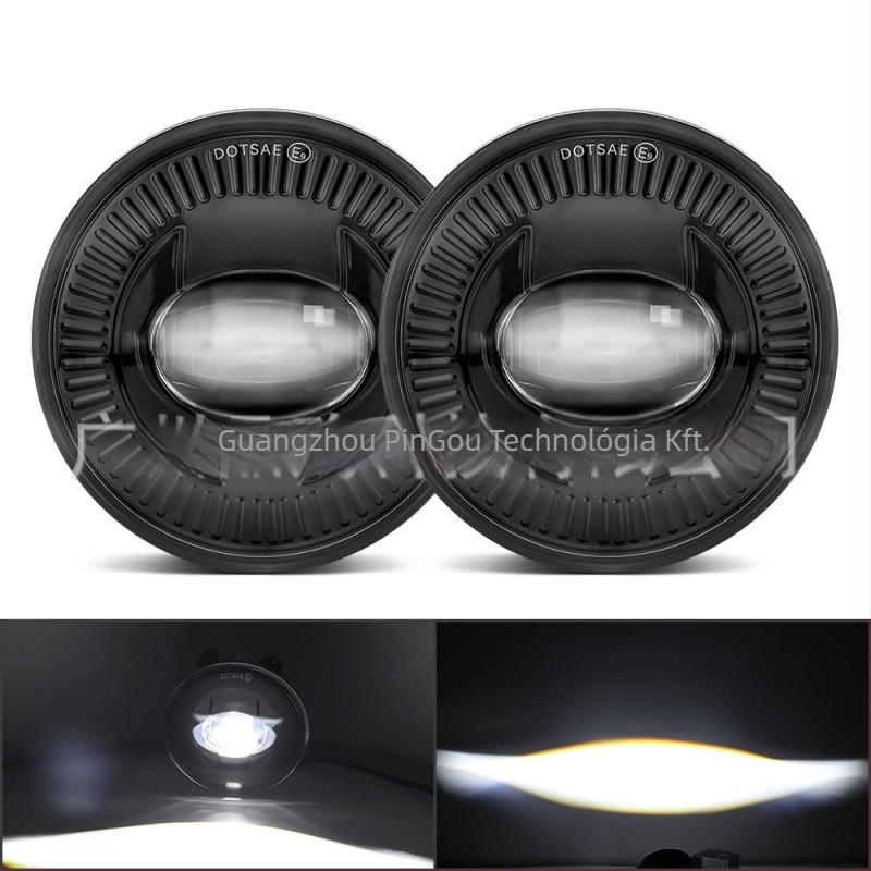 Chevrolet LED ködlámpa – alumíniumötvözet, 12V, 12A, élettartam 30 000 óra