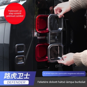 Guardian hátsó lámpa árnyékoló sapka Land Rover Defenderhez, lámpa ház, szerelés nélkül