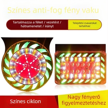 LED ködlámpa teherautókhoz és utánfutókhoz - 24V, hátsó figyelmeztető fény