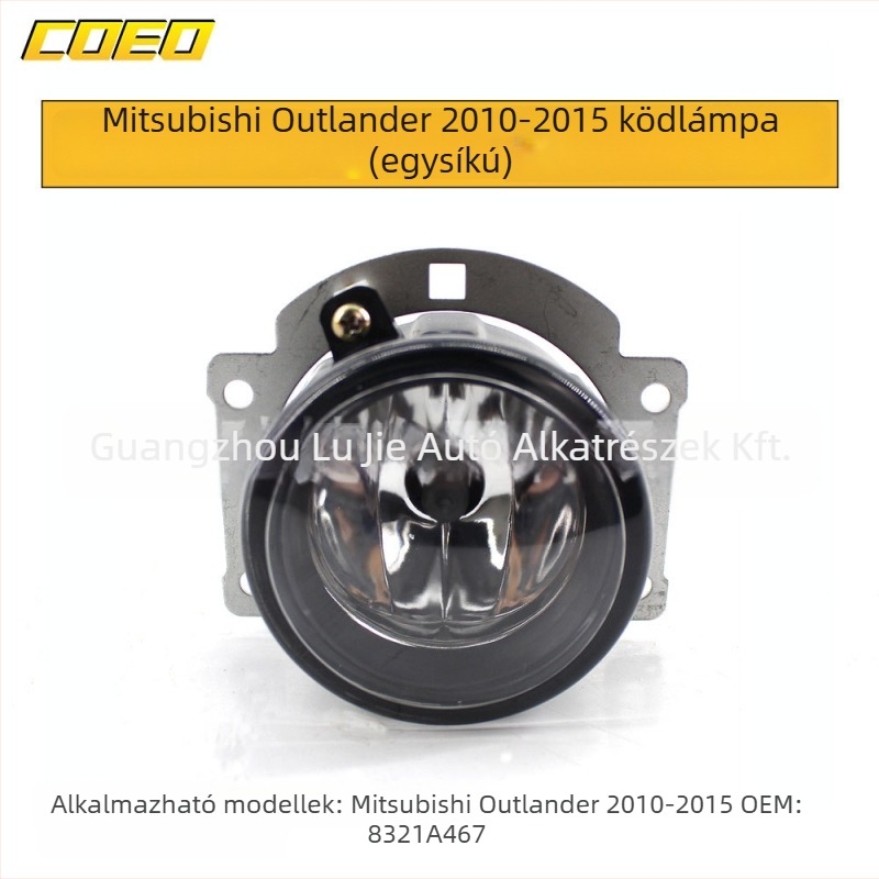 Elülső ködlámpa Mitsubishi Outlander 2010-2015, 8321A467, ABS + üveg