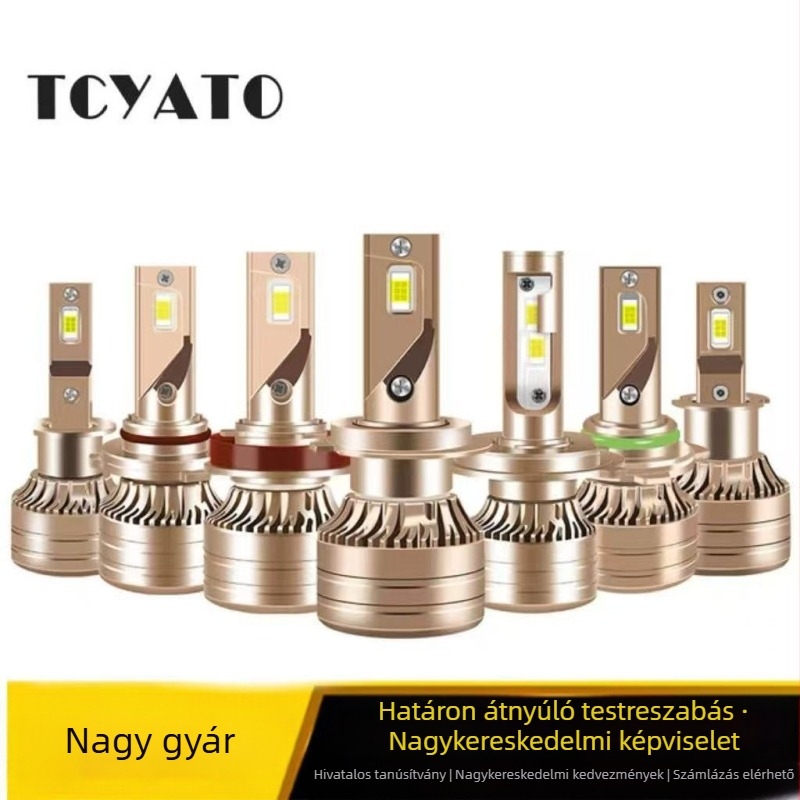 LED autó fényszóró (H7H4, 12V, Alumínium ötvözet, D sorozat)