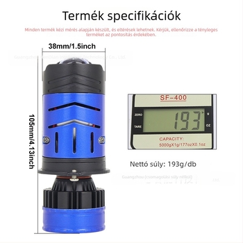 Autó LED fényszóró M02Y motorral, H4, 95W, 9-36V, IP65