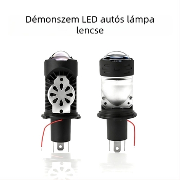 H4 LED fényszóró közvetlen csatlakozással, bifokális lencse, távoli és közeli fény, 3600 lm, 50W
