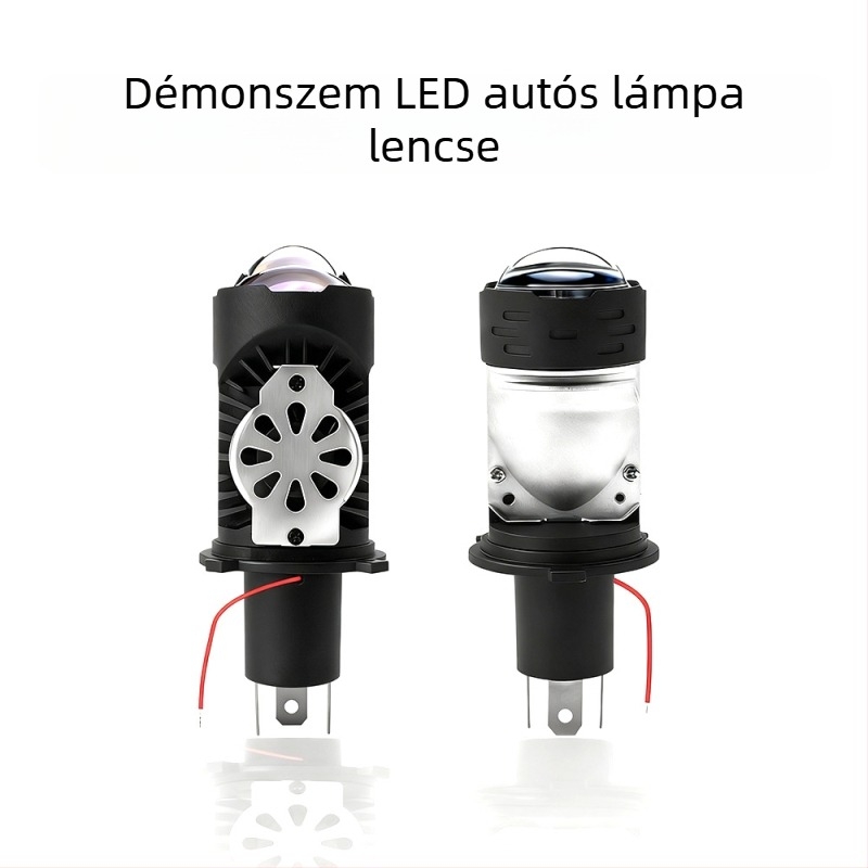 H4 LED fényszóró közvetlen csatlakozással, bifokális lencse, távoli és közeli fény, 3600 lm, 50W