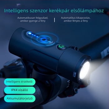 Demonknights Kerékpár világítási készlet: első és hátsó fény éjszakai vezetéshez, vízálló, kompatibil MTB/országúti kerékpárokhoz