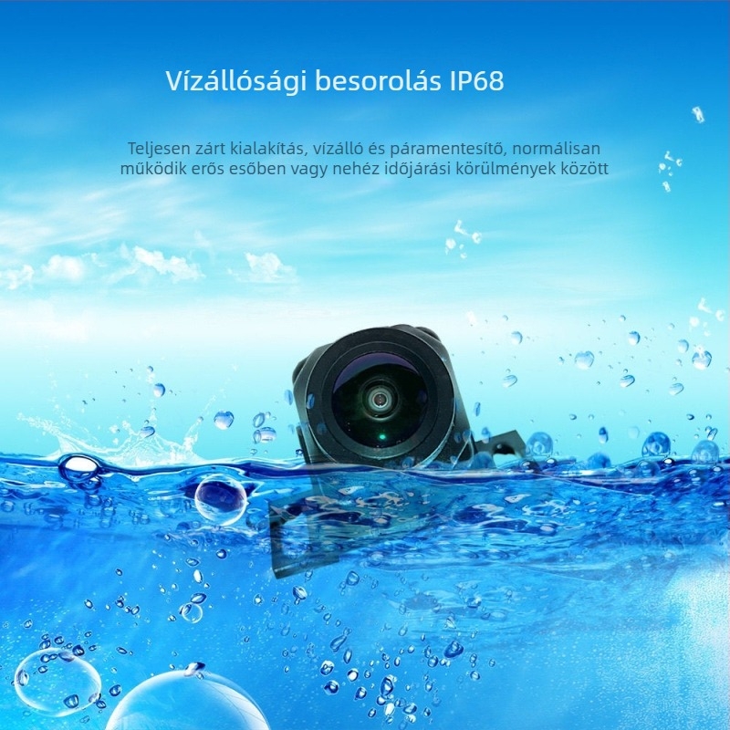 Autó hátsó kamera Android érintőképernyővel, 1080P