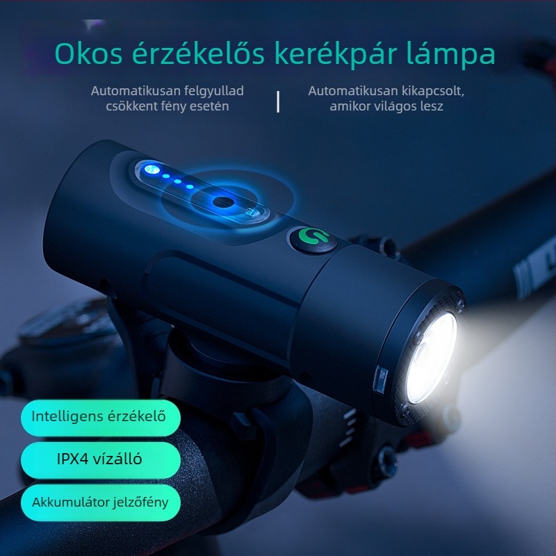 Demonknights kerékpár esti lámpák – elő- és hátsó lámpa, vízálló, éjszakai kerékpározáshoz