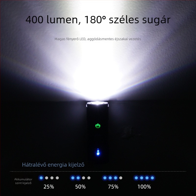 Demonknights kerékpár esti lámpák – elő- és hátsó lámpa, vízálló, éjszakai kerékpározáshoz