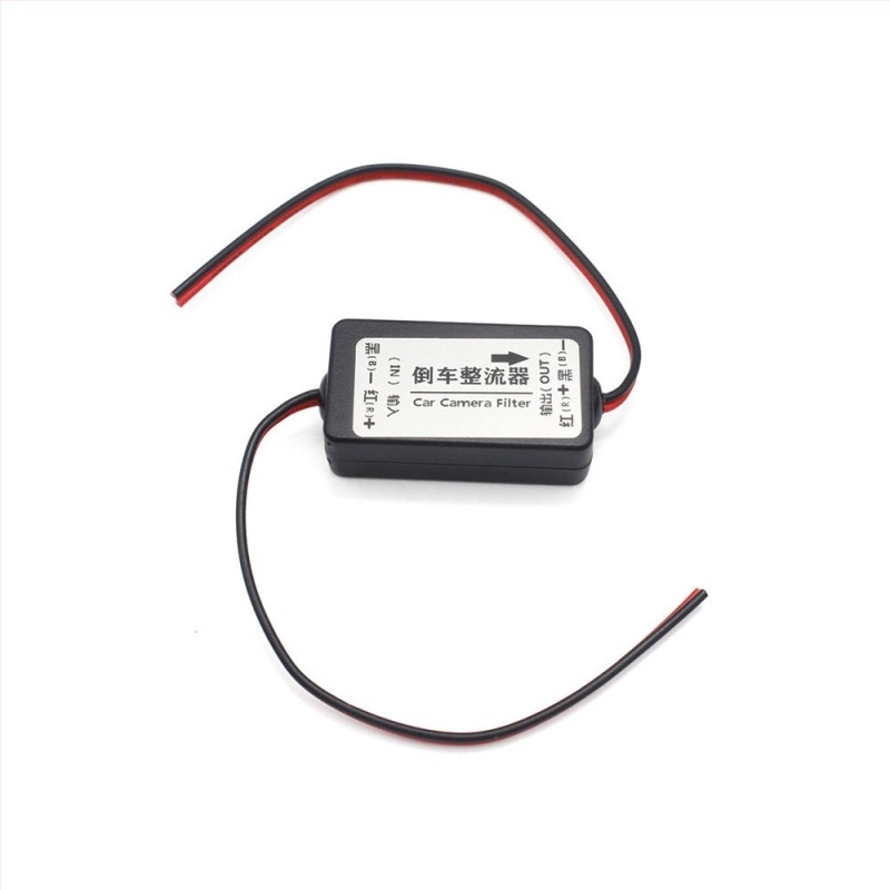 Hátsókamerás egyenirányító autókhoz — 12V, 1080x720, IP68, 3W, Kompatibilis a VW/GM/Ford modellekkel