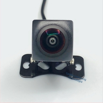 4-pin AHD hátsó kamera, 1080P felbontás, 170° fisheye széleslátószögű objektív, 12V tápegység