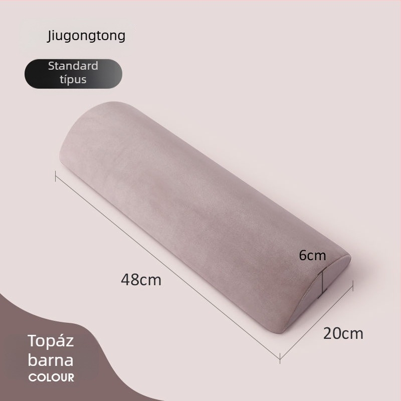 Terhességhez tervezett deréktámasz párna, szivacs töltet, egyszínű minta, modern egyszerű stílus, minden évszakban használható