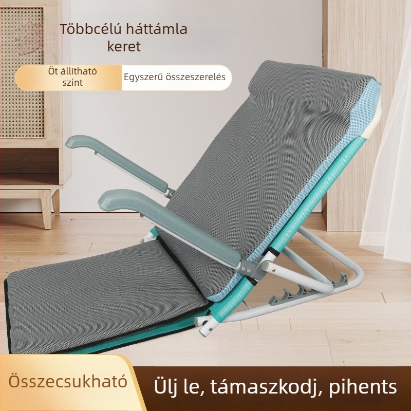 Ágy melletti deréktámasz párna memória pamut töltéssel és sandwich háló borítással, könnyű luxus stílus