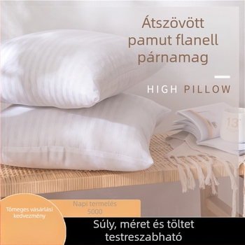 Szőrös felületű párna belső magja PP pamut töltettel, négyszögletes párna betét kanapéra és hotell dekorációhoz