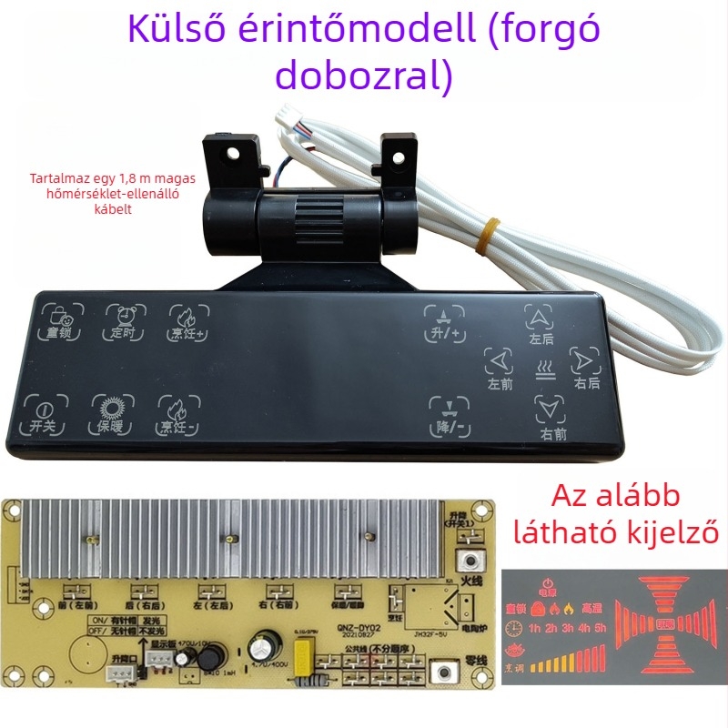 Universális fűtőasztal vezérlőpanel – alkalmas hotpot-asztalok és elektromos fűtőkre, számítógépes alaplap javítási alkatrész, rész 994518540513, terület 51–100 m², járműre szerelhető
