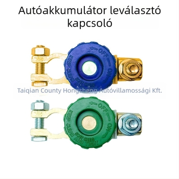 Autó/Teherautó főkapcsoló akkumulátor-kikapcsoló funkcióval, ház cinkötvözetből, Hong shengxiang