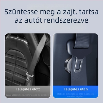 Autóban használható biztonsági öv rögzítő stabilizátor — univerzális, fúrás nélkül, anti-vibrációs (Márka: Jun Chang; Eredet: Zhejiang; Testreszabás elérhető)