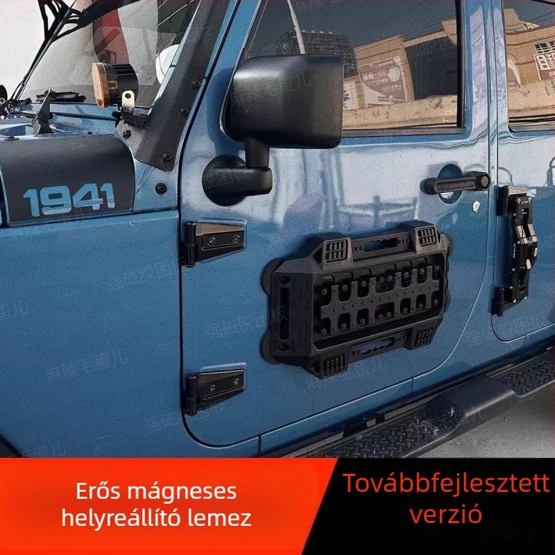 Fejlesztett mágneses vontatódeszka járművekhez – stabil magas sebességnél, nem esik le, védi a fényezést, terepjáró felhasználásra