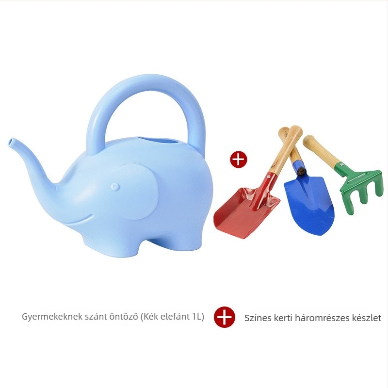 Gyerekeknek szánt öntöző kanna aranyos elefánttal - műanyag, Moding márka - otthoni kertészkedésre