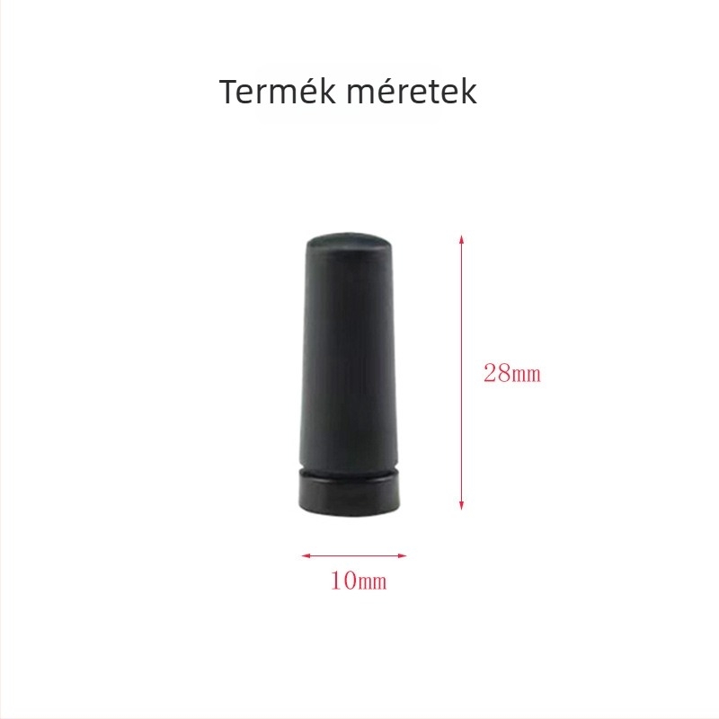 2.4G külső SMA omni-irányú antenna WiFi és Bluetooth modulhoz, vízálló, VSWR ≤ 1.5