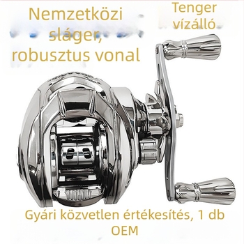 Water Drop Wheel horgászorsó fém huzal kupával a damilhoz, robbanásbiztos huzal Metal Master, hivatalos magánmárka