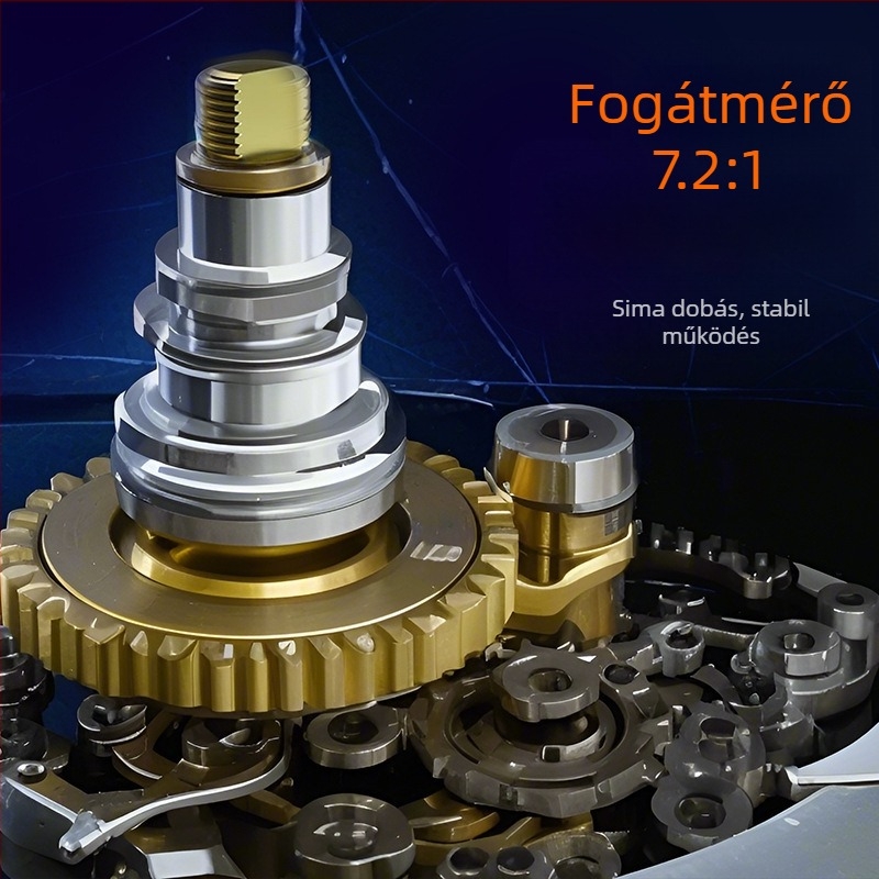 Water Drop Wheel horgászorsó fém huzal kupával a damilhoz, robbanásbiztos huzal Metal Master, hivatalos magánmárka