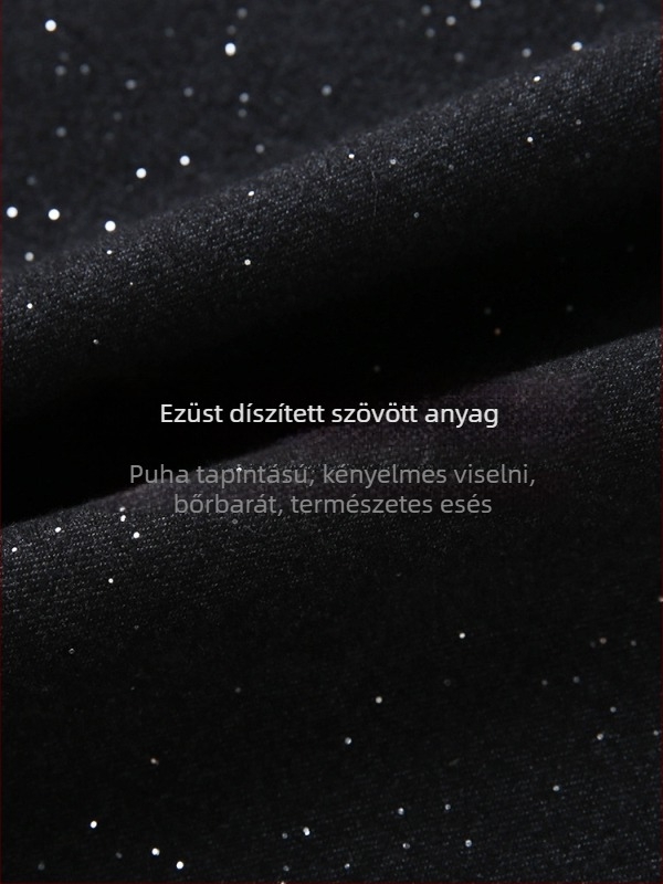 A-vonalú szoknya, elegáns üzleti stílus, középméretű hossz, poliészter anyag (95%+), 2024 tél