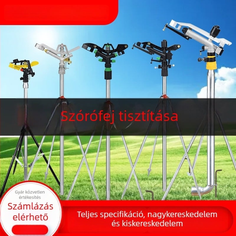 360°-os forgó turbinos öntözőfej kerthez