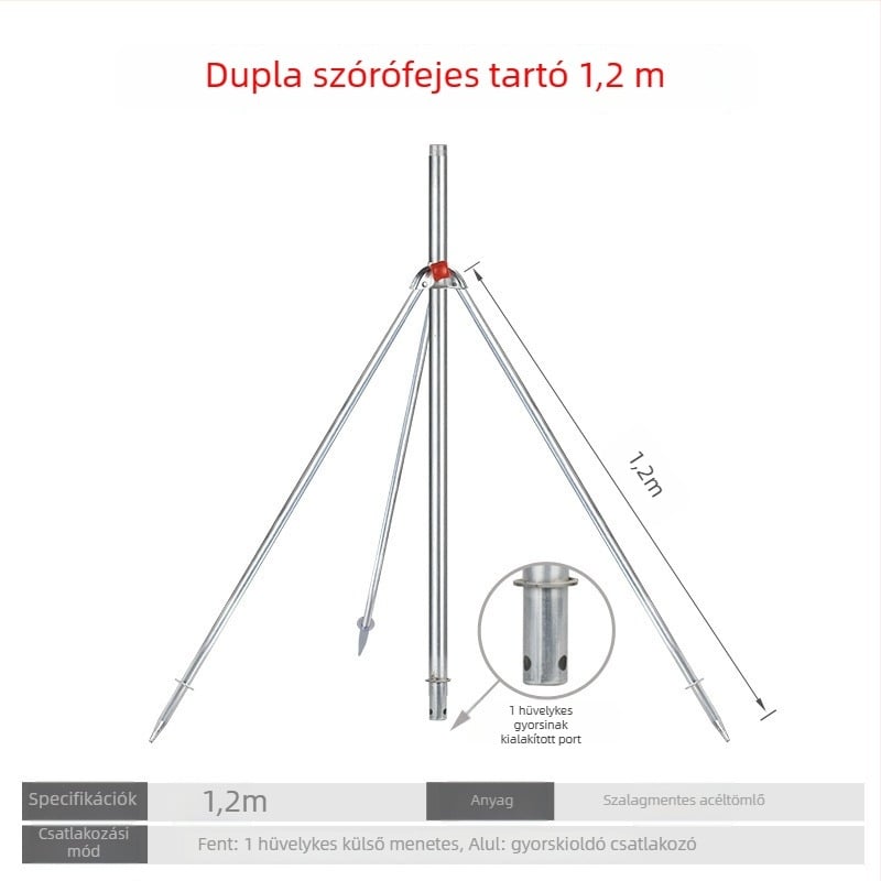 360°-os forgó turbinos öntözőfej kerthez