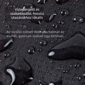 Kiránduló hátizsák – ultra könnyű, vízálló, nagy kapacitású, uniszex, nylon