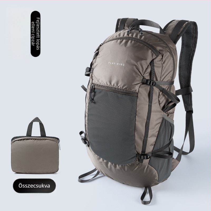 Kiránduló hátizsák – ultra könnyű, vízálló, nagy kapacitású, uniszex, nylon