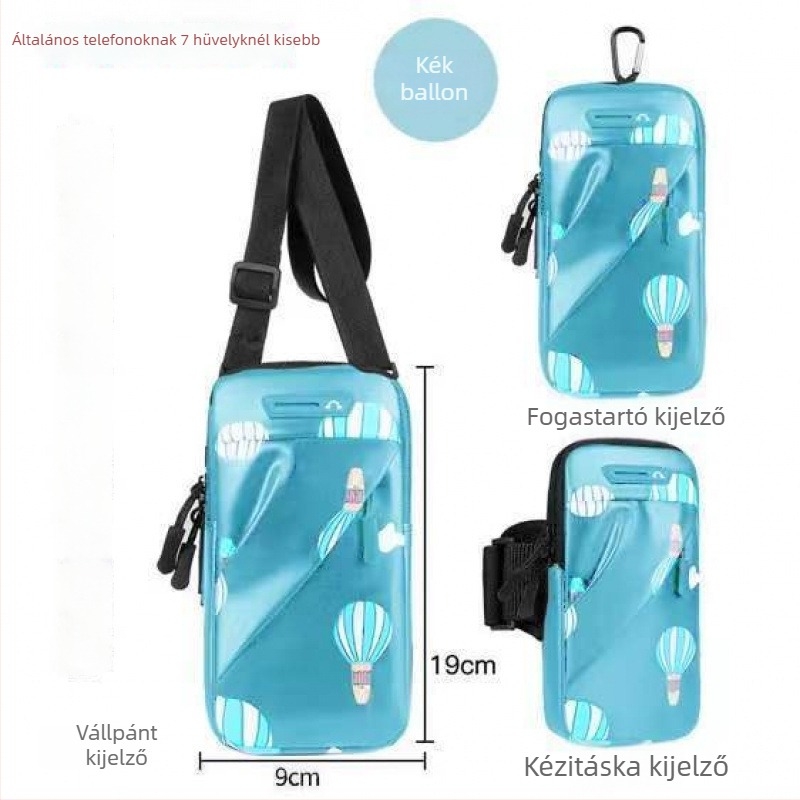 Huawei telefonhoz karos táska – Uniszex, PU anyag, Többfunkciós, sporthoz (Arm bag; Cycling; PU; Unisex)