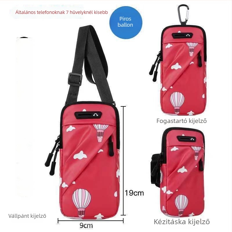 Huawei telefonhoz karos táska – Uniszex, PU anyag, Többfunkciós, sporthoz (Arm bag; Cycling; PU; Unisex)