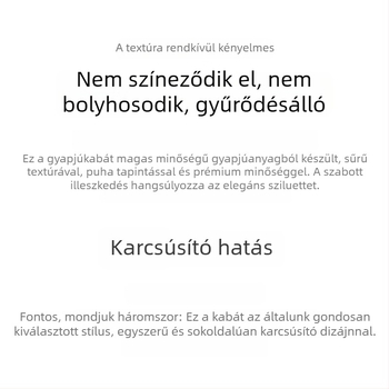 Középméretű női kabát ősz-télre, Hepburn inspiráció, Hongkong stílus, corduroy anyag nyúl szőrrel <30%.