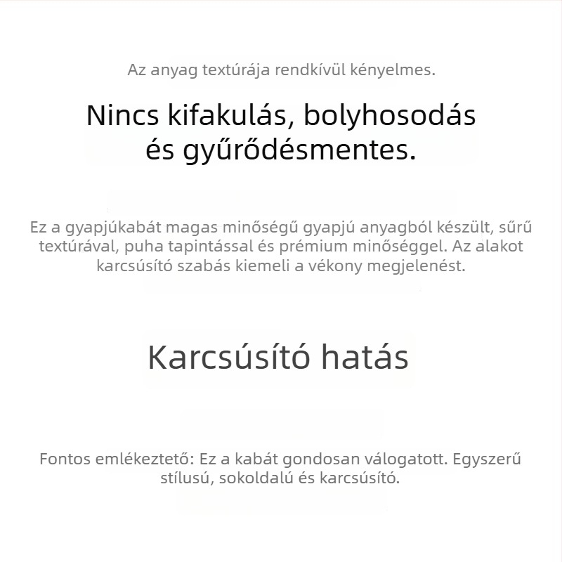 Középméretű női kabát ősz-télre, Hepburn inspiráció, Hongkong stílus, corduroy anyag nyúl szőrrel <30%.
