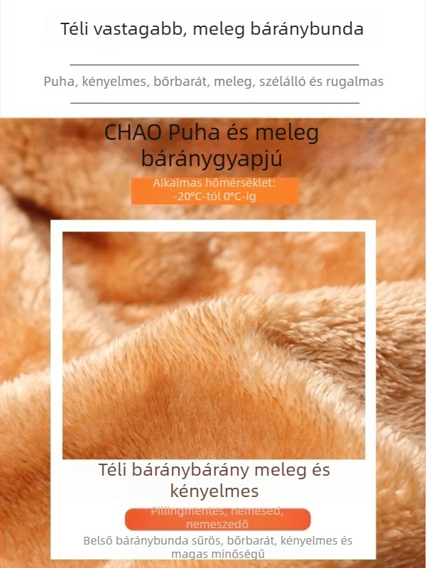 Téli casual nadrág pamut-poliészter keverék, magas derék, vastag anyag, nagy rugalmasság