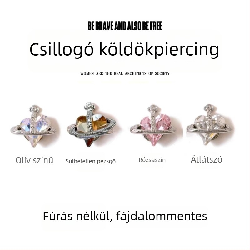 Fém köldökékszer — 2025 tavaszi kiadás