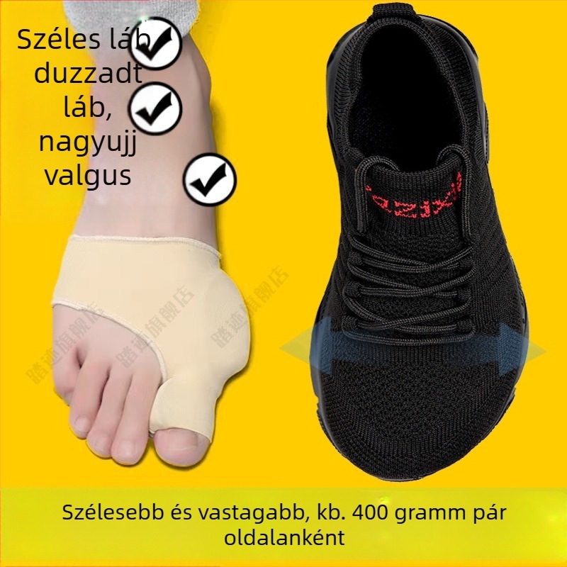 Uniszex futócipő textile felsőrésszel, kerek orrú, 3–5 cm sarkú, elülső pántos zárás, őszre