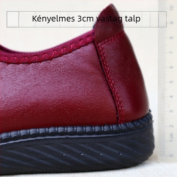 Női kézzel kötött textilcipő - retro stílus, meleg belső plüss, felsőrész pamut, PU talp, kerek orr, alacsony felső rész, 3-5 cm sarok, nyílás 7-11 cm