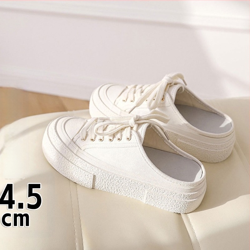 Női vászon tornacipő fűzőkkel, vastag talppal, középtalpas 3–5 cm, gumitalp, belső talp disznó bőr