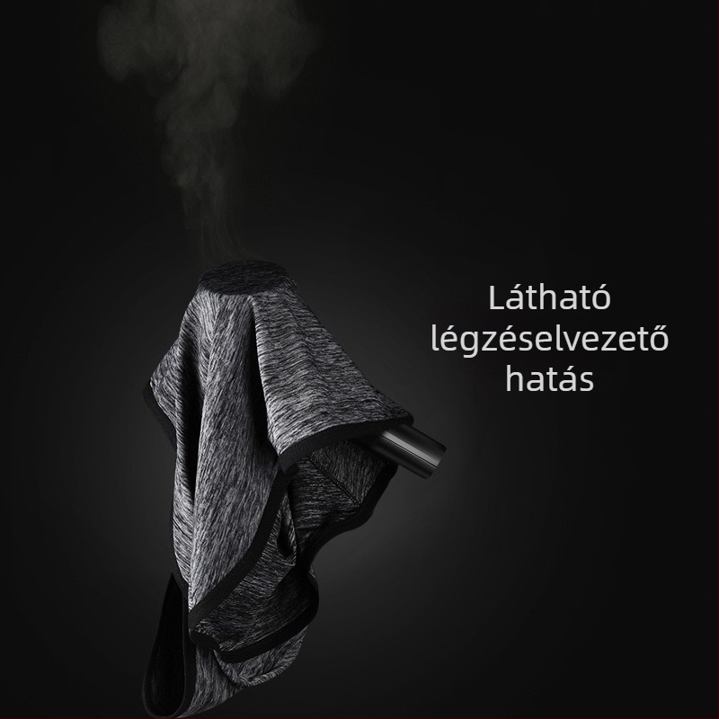 Uniszex nyári turbán ice-selyem anyagból kerékpározáshoz – UV-védelem, porálló warp-knit szövet