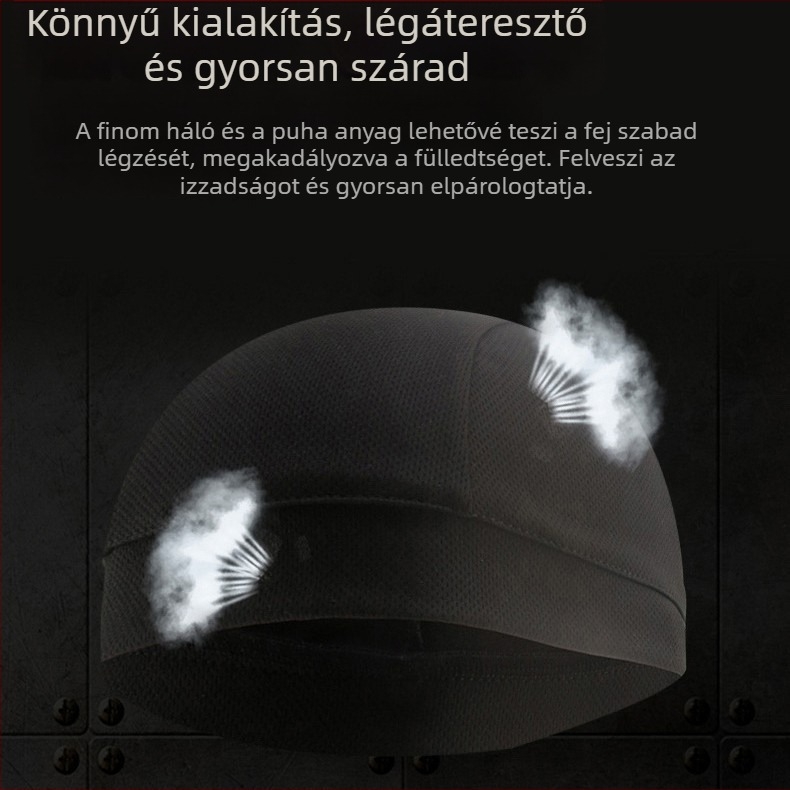 Kerékpáros maszk - szélálló, UV védelem, könnyű, puha fejfedő (Poliészter; Uniszex; Kategória: kerékpáros maszk)