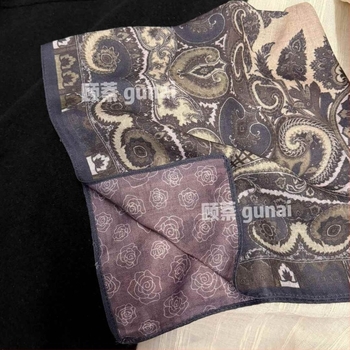 Gu Na Kétoldalas twill printes négyszögletes törölköző, warp knitting, mesterséges pamut, őszi 2025