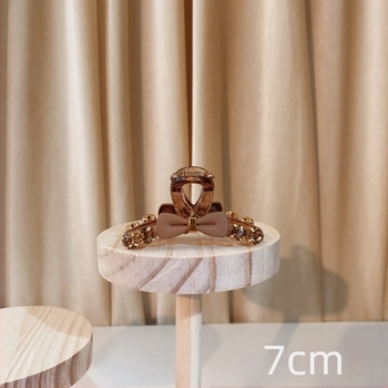 Ruiting hajcsipesz fogó mechanizmussal, kézzel készült akrilból, minimalist stílus