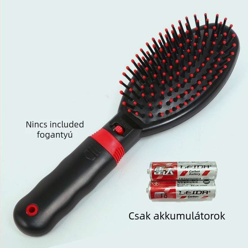 Elektromos masszázs fésű légpárnás, hajápolás, műanyag, Comb Dile