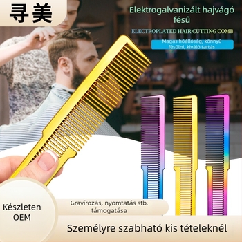 Hajfésű – ABS, elektroplatinált felület, Guangdong eredet, márka Looking for beauty